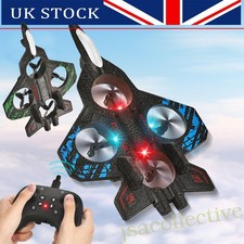 RC Plane Drone Toy Remote Control Glider Jet Raptor Fighter 2.4G Aerocraft Gift