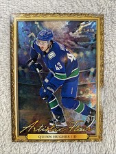 2025-26 Flair Quinn Hughes Artistic Flair #AF-5 1:125 SSP Beyond Case Hit!