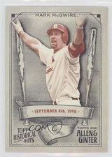 2021 Topps Allen & Ginter's Historical Hits Mark McGwire #HH-12 0f6