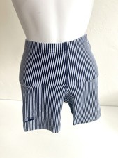 Vintage 80s Speedo Biker Dance Shorts Aerobics Stripes Short Shorts
