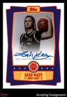 2025 Topps Chrome McDonald's All American Event Autograph Leah Macy ROOKIE AUTO