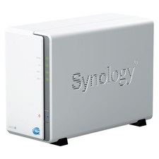 SYNOLOGY DS223J NAS 2-BAY SLOT DOPPIO HARD DISK HDD SSD SATA ETHERNET LAN IP