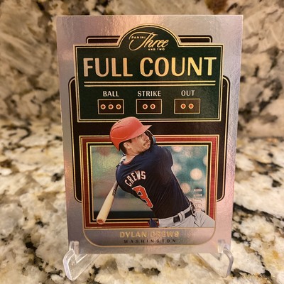 2024 Panini Three & Two Full Count Holo Gold #7 Dylan Crews 03/10 SP Nationals