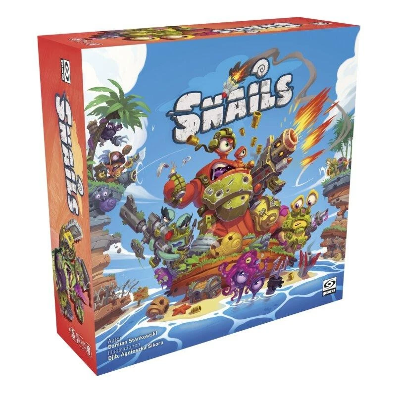 ELZNIR GAMES Snails: Das Brettspiel