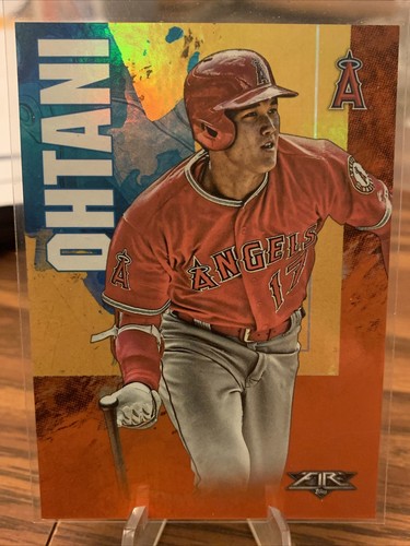 2019 Topps Fire #1 Shohei Ohtani Angels