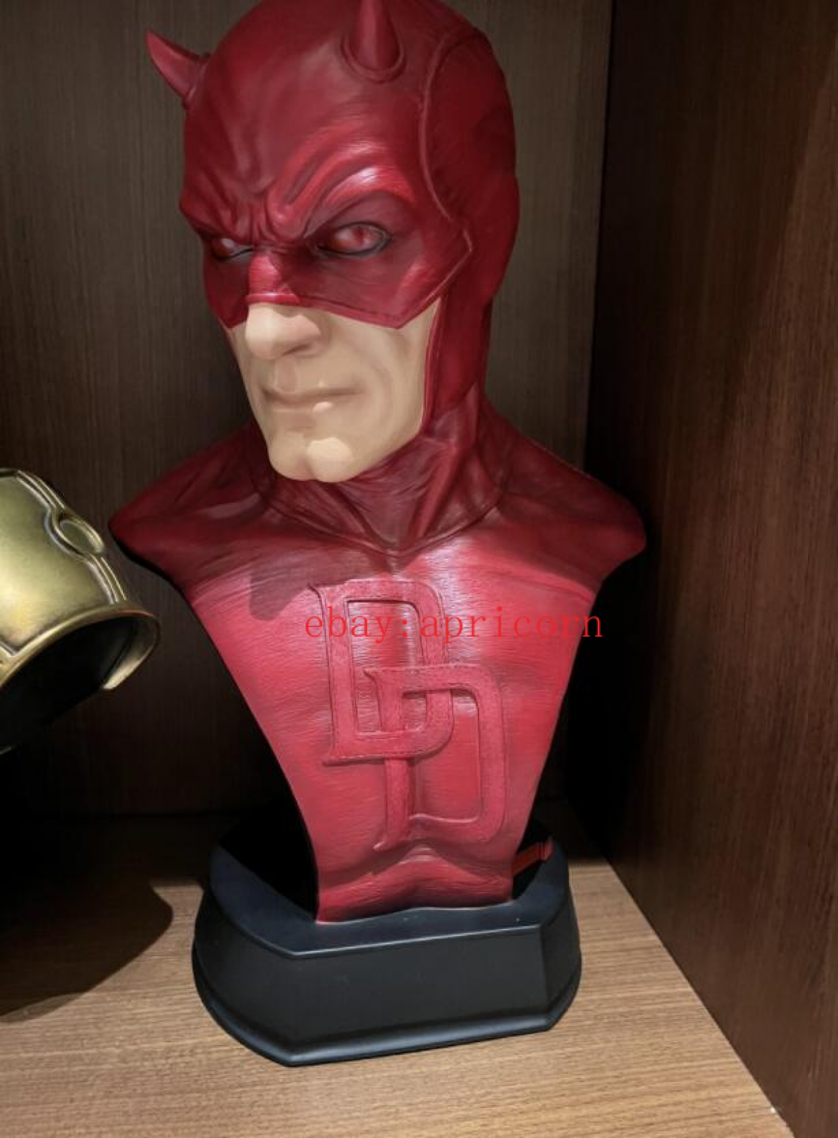 STATUE DAREDEVIL JAUNE attakus tirage 777 ex 36 cm de haut !! a restaurer !! EUR 79,95 - FR
