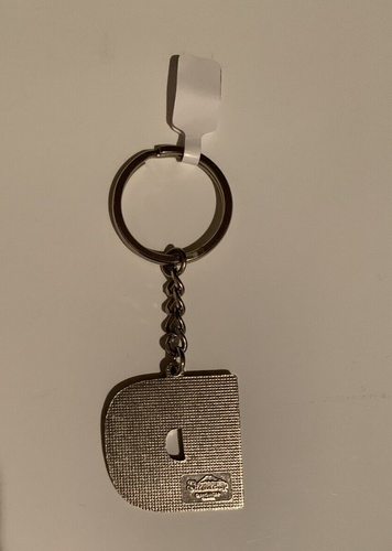 Initial D Canada Keychain Key Ring Bear Beaver Letter D Maple Leaf Souvenir - Picture 2 of 4