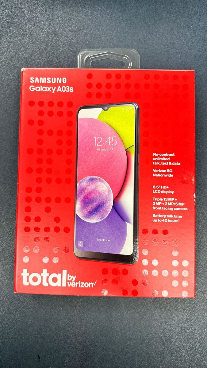 Samsung Galaxy A03s 32GB SM-S134DL 6.5'' HD Black (Total By