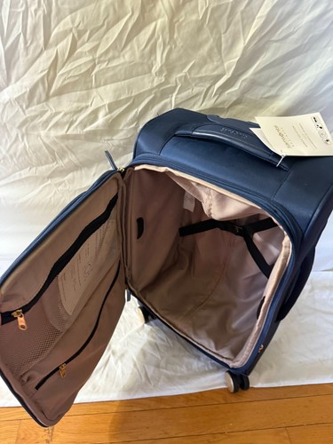 New Samsonite Mobile Solution 19" Soft side Carry-On Spinner Luggage Blue - Picture 9 of 9