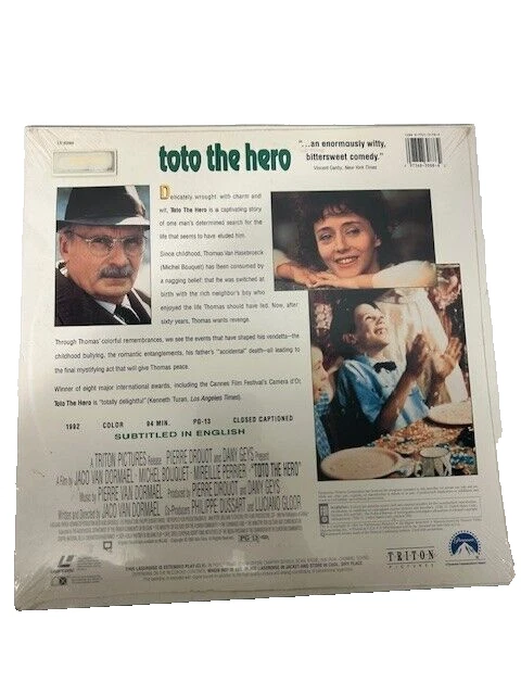 TOTO THE HERO LD LASERDISC  - Brand New, Sealed, FREE Shipping - Image 2 of 2