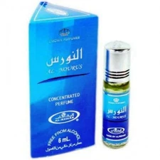 2x Al Nourus By Al Rehab Original Perfume  for Men 6ml ( 2 pack)