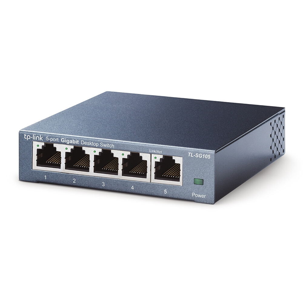 TP-Link TL-SG105 5-Port 101001000Mbps Desktop Switch - Bild 2
