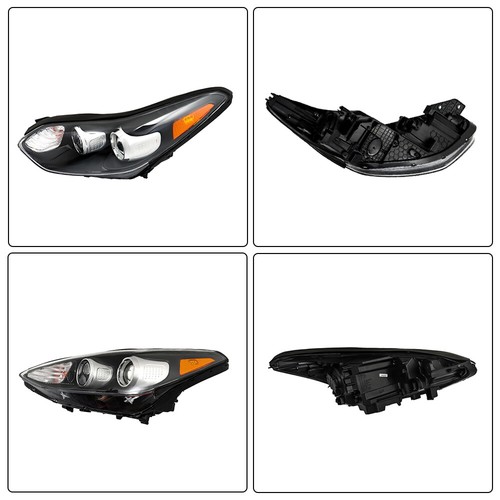 Front Headlight Assembly LED DRL For 2017-2019 Kia Sportage FWD LH+RH Clear Lens - Picture 7 of 12