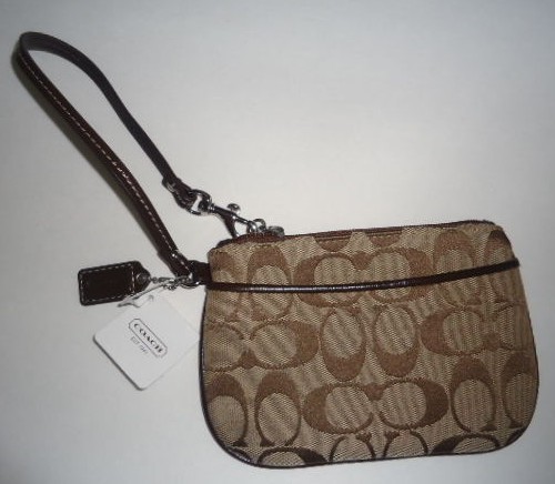 Muñequera Coach Signature, marrón - Imagen 2 de 5