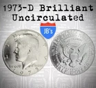 1973 D Kennedy Half Dollar BRILLIANT UNCIRCULATED *JB's Coins*