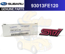 Subaru IMPREZA WRX STI GDB 02-07 Genuine Front Grill Emblem Badge & Bracket NEW