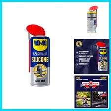 WD-40 High-Performance Silicone Spray Lubricant 400ml - All-Weather Protection 29.98 per litre