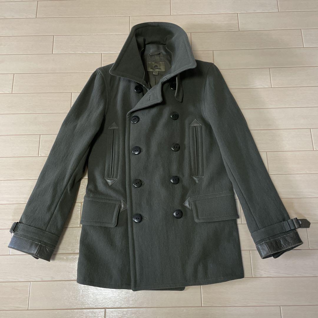 Nigel Cabourn P-coat khaki size 46 W50cm L74cm | eBay Nigel Cabourn P-coat khaki size 46 W50cm L74cm | eBay