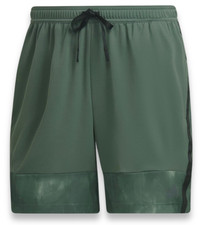 Adidas Chalk Print Training Shorts - NWT Mens Size XL Green / Black - 45061-H1