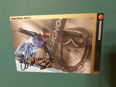 Ski Alpin , M. Ertl  , Autogrammkarte