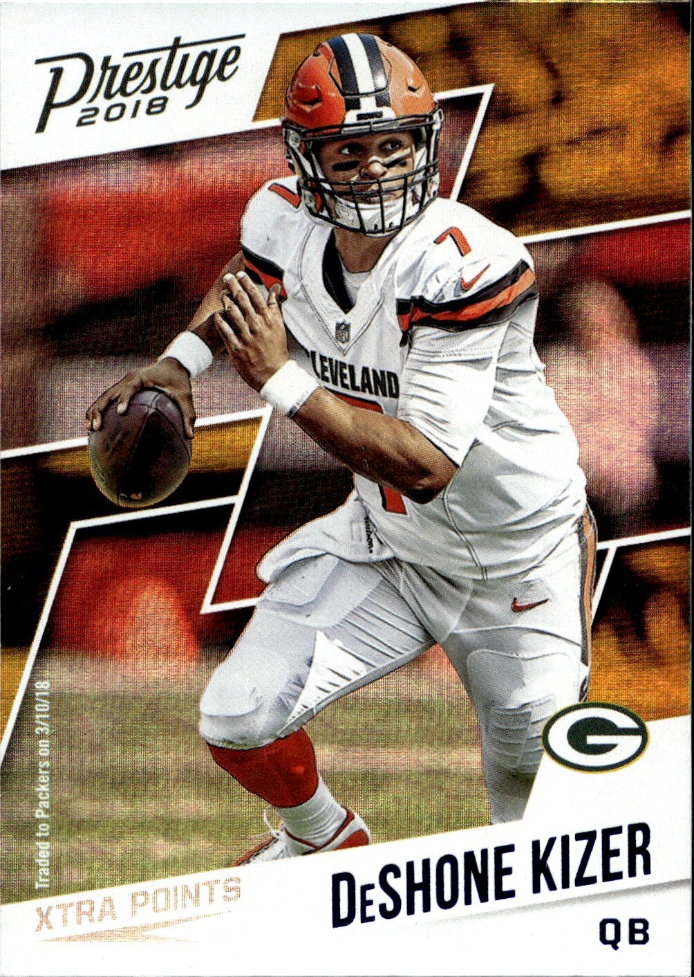 2018 Prestige #20 DeShone Kizer Xtra Points Blue Near mint or better