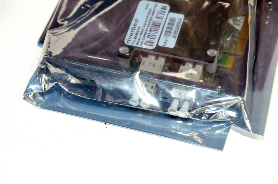 Riverbed NIC-01G-2SX Dual Fiber SX GIG-E PCIe Server Adapter 410-00101-01 - Image 4 of 4