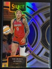 Shakira Austin - 2024 Panini Select WNBA Premier Silver Prizm #139 MYSTICS