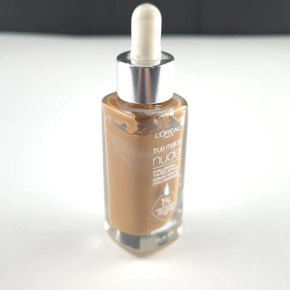 L'Oreal True Match Nude Hyaluronic Tinted Serum 8.5-9.5 Medium Deep - Image 2 of 4