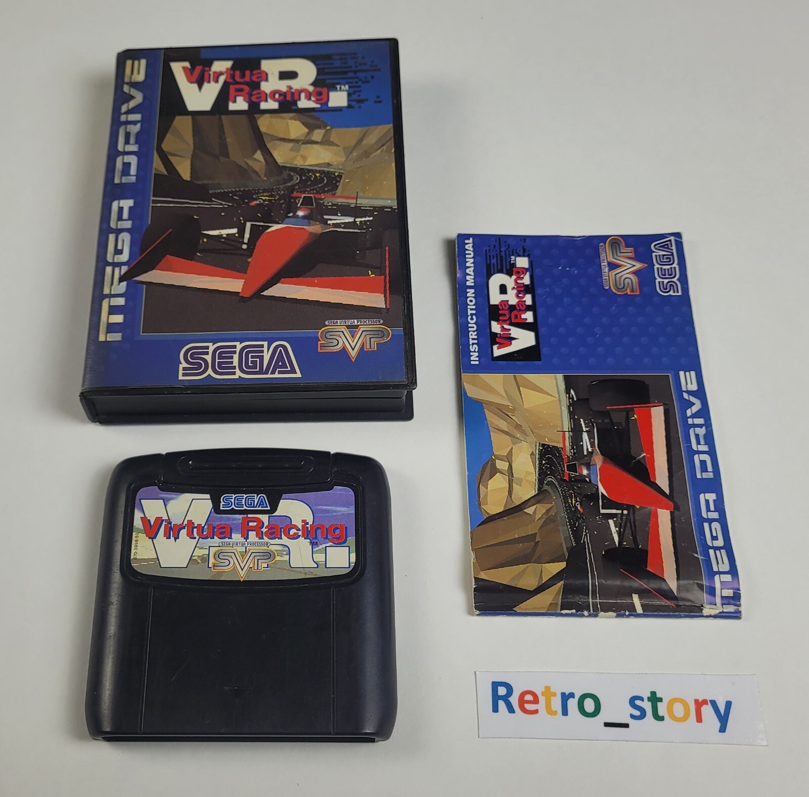 SEGA Mega Drive - Virtua Racing - PAL