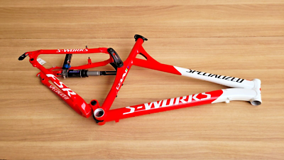 rare NOS SPECIALIZED S-WORKS M5 FSR world champion mtb frame size