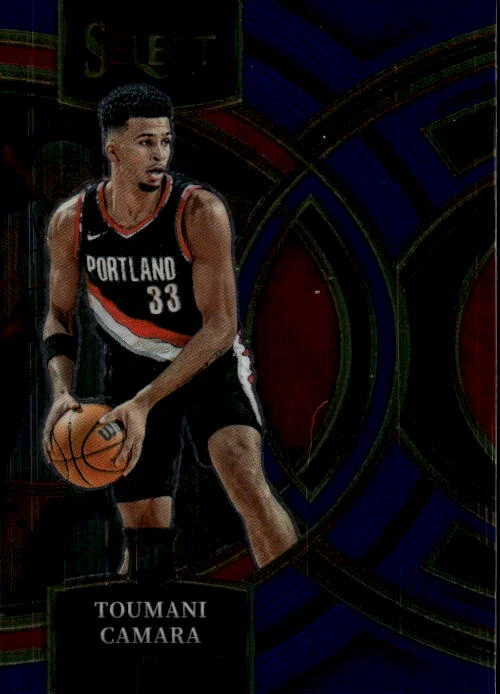 2023-24 Panini Select Toumani Camara #115 Blue Portland Trail Blazers 5C