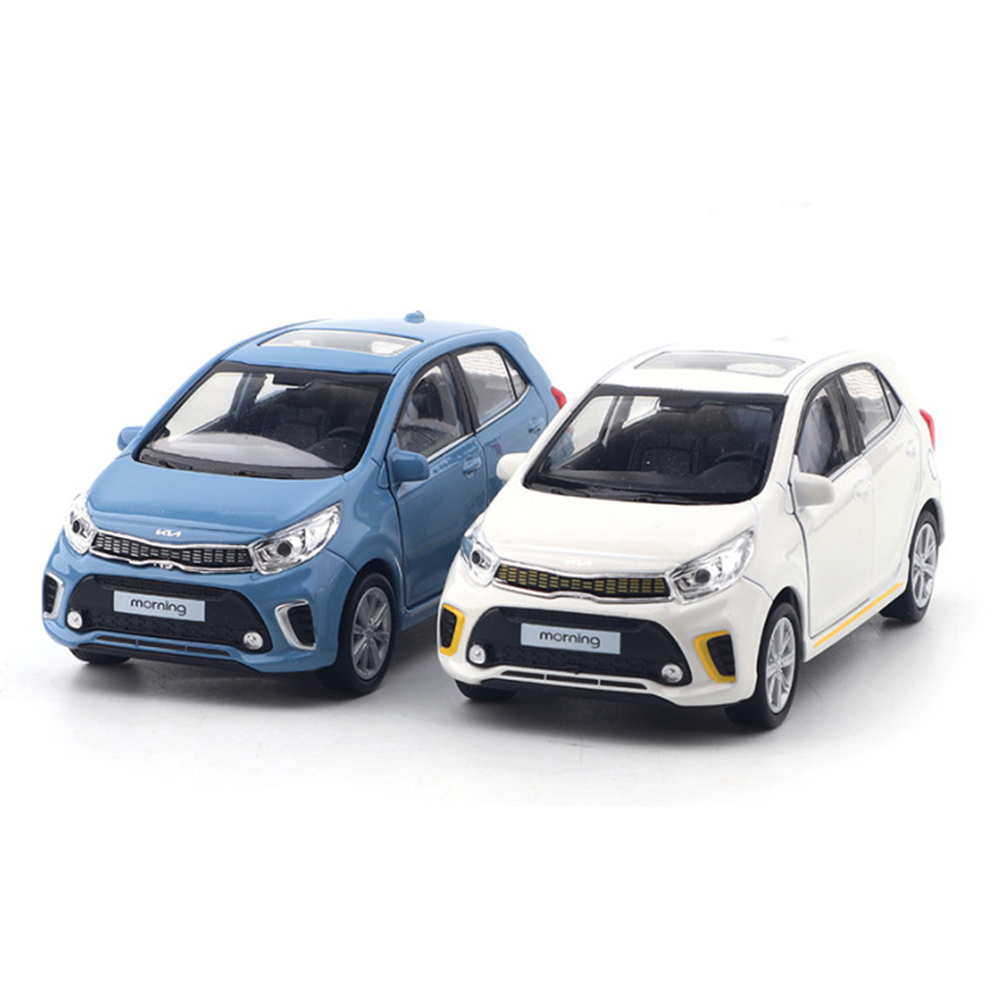 kia Motor Car [All New Morning] Mini Diecast 1:33 Scale Miniature Toy