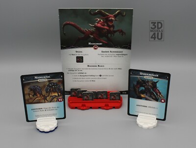 Stand Set für Aeons End Brettspiel Zubehör Erzfeind Monster Board Standfuß 3D