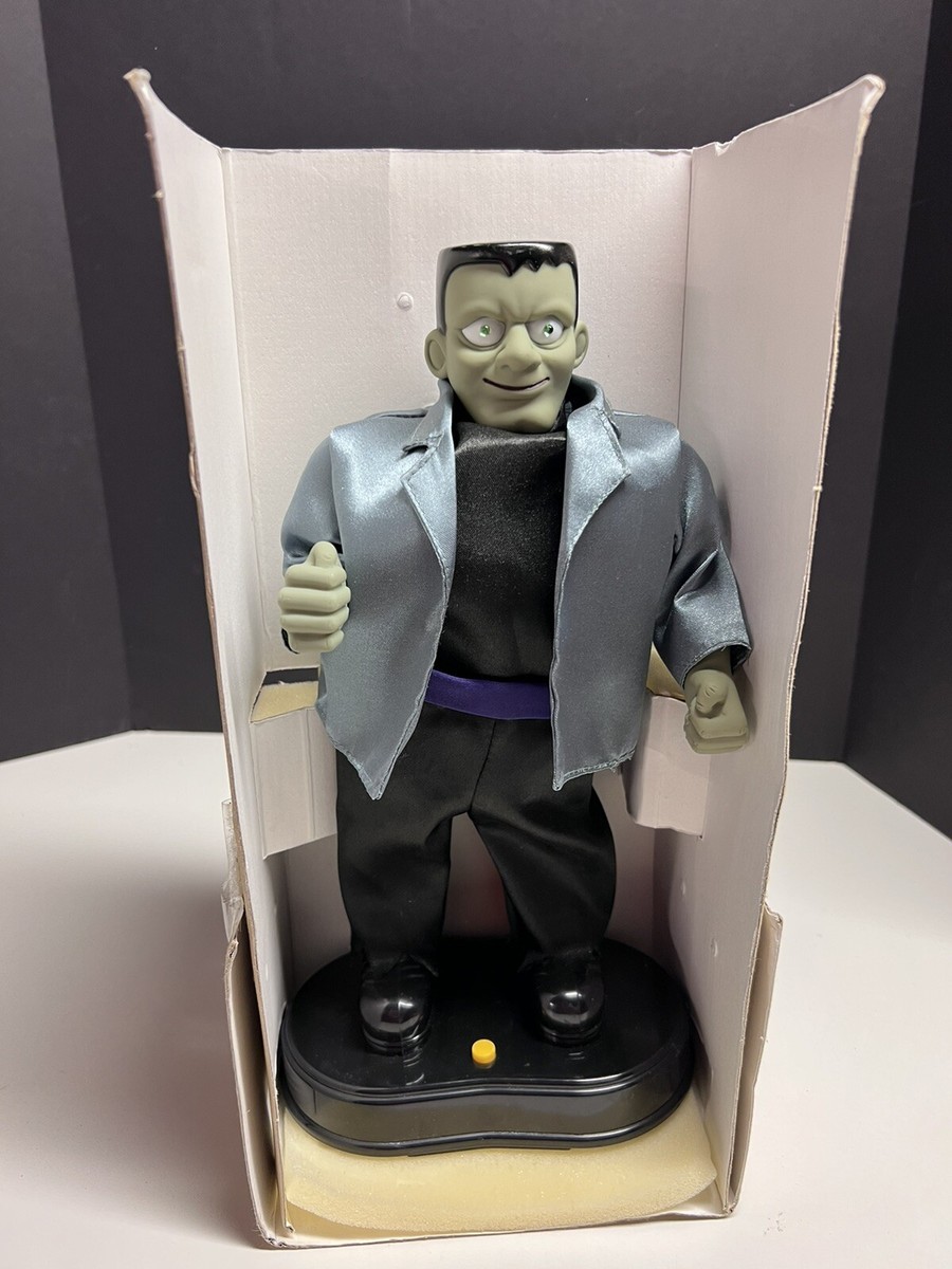 Vintage Gemmy 1998 Animated Hip Swinging Frankenstein Monster Mash