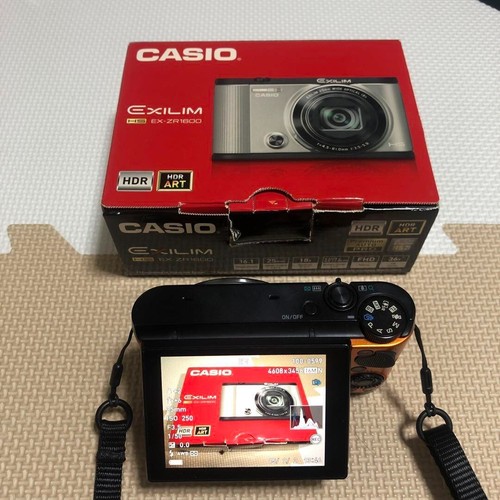 Casio EXILIM EX-ZR1600 Digital Camera 16.1MP 18x Zoom Used Working Japan - Picture 8 of 8