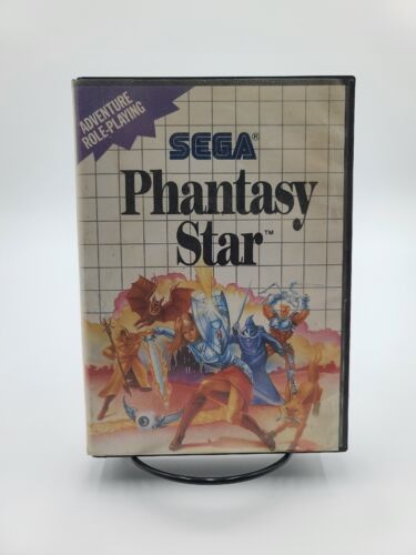 Phantasy Star w/ Sega Poster! Tested & Working!☆☆ (Sega Master System) game - Picture 1 of 4
