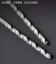 3pcs 6.35mm Solid Carbide Drill Bits Straight Shank for Alloy Hard St 1/4