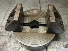 12" Pratt Chuck 2 Two Jaw Lathe Chuck, Self Centring, Pratt 96, 6-1/2" Opening