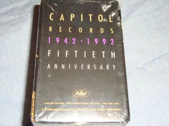 R&B Rock N Roll Country Capitol 50th Anniversary 1942-1992 promo 8 cd  - Image 3 of 3