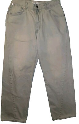 After Pray Slash sand wash wide Mens denim jeans L 32X32 Buy It Now SHIPS FAST