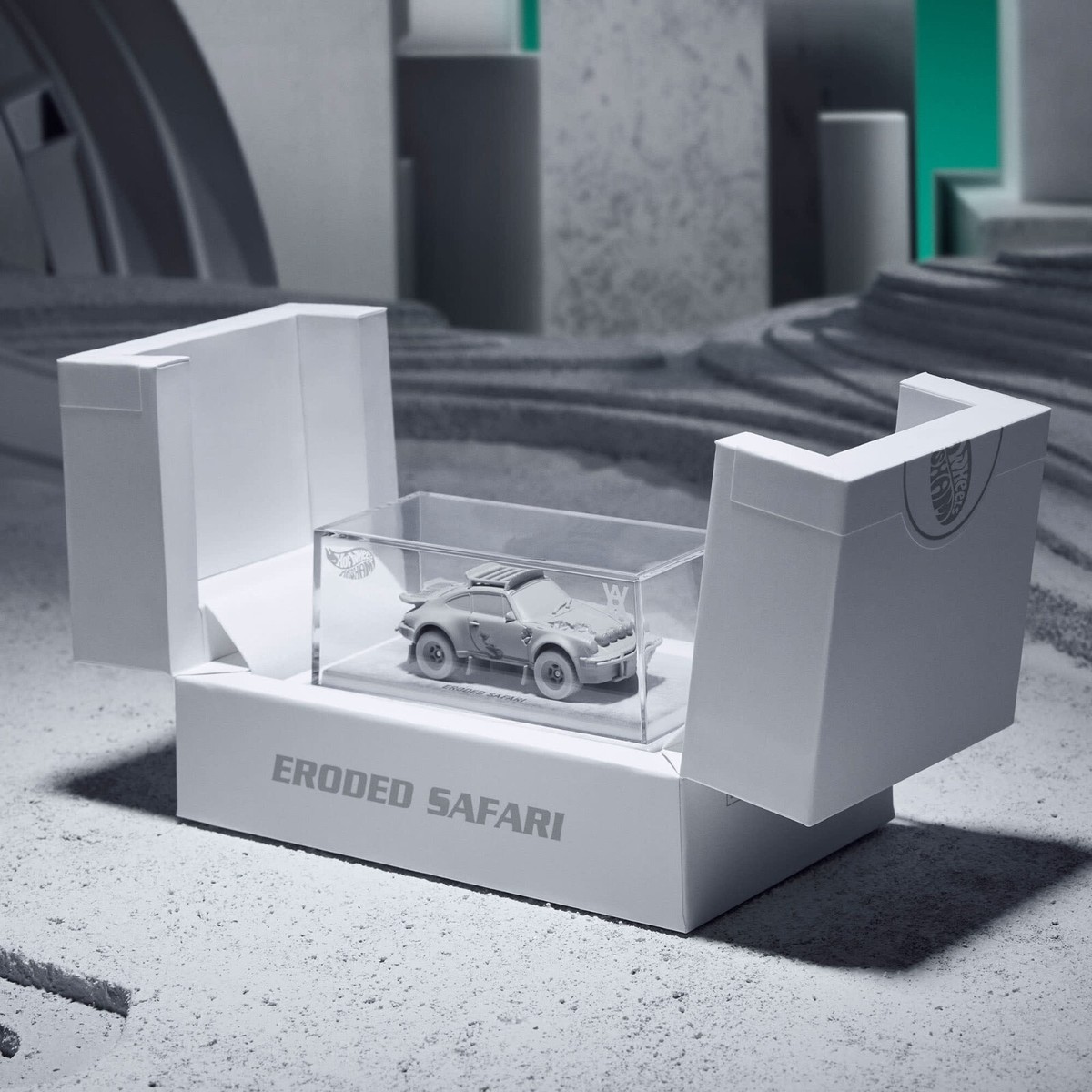 Hot Wheels x Daniel Arsham Eroded Porsche Safari - ON HAND | eBay