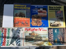 Military Modeling magazines tech  Lot Of 6 Magazines 1990's Excellent Condition