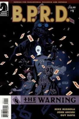 BPRD The Warning #1 VF/NM 2008 Dark Horse comic Hellboy combine ship