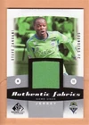 2011 SP Game Used MLS Authentic Fabrics #SZ Steve Zakuani Jersey GREEN Flat S/H
