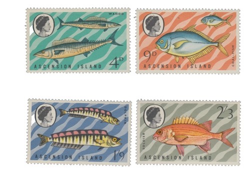 Ryukyu Islands stamps Tropical Fish MNH VF complete set 1967 | eBay
