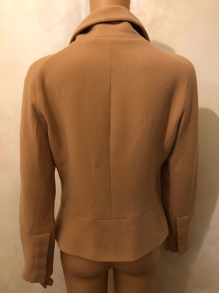 BLAZER TULEH MELOCOTÓN 100% LANA TALLA 8 Foto 2 de 4