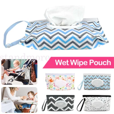 Dispenser Travel Wet Wipe Bag Pouch Baby Care Portable Tissue Case Holder