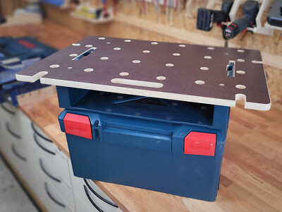 L-Boxx Arbeitsplatte mobile MFT Werkbank für Bosch Sortimo LBoxx