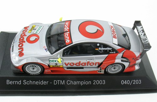 MINICHAMPS - AMG Mercedes C-Class DTM 2003 B. Schneider Limitiert 040/203 - 1:43 - Picture 4 of 8