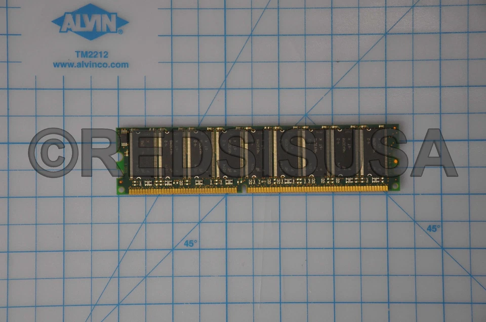 Micron 512MB PC2700 DDR-333MHz ECC DIMM Rank Memory Module MT18VDDT6472AY-335 - Image 2 of 2